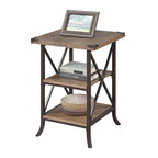 Convenience Concepts Brookline End Table with Shelves