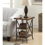 Convenience Concepts Brookline End Table with Shelves