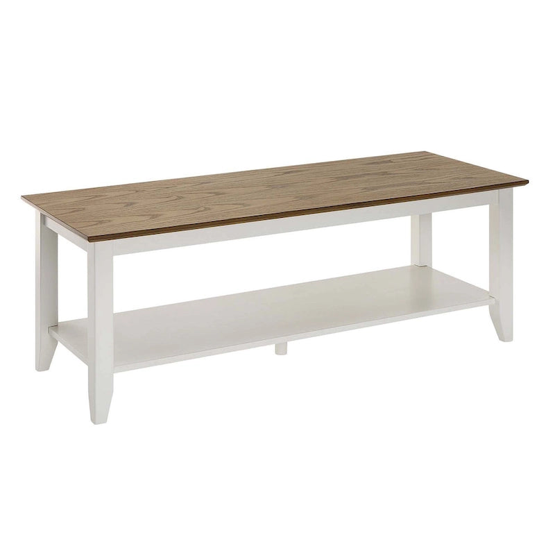 Convenience Concepts American Heritage Coffee Table with Shelf