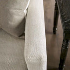 Swik Contemporary Ivory Chenille L-Shaped Sectional by Furniture of America