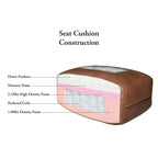 Hydeline Ennis Top Grain Leather Sofa and Chair Set - Sofa, Chair