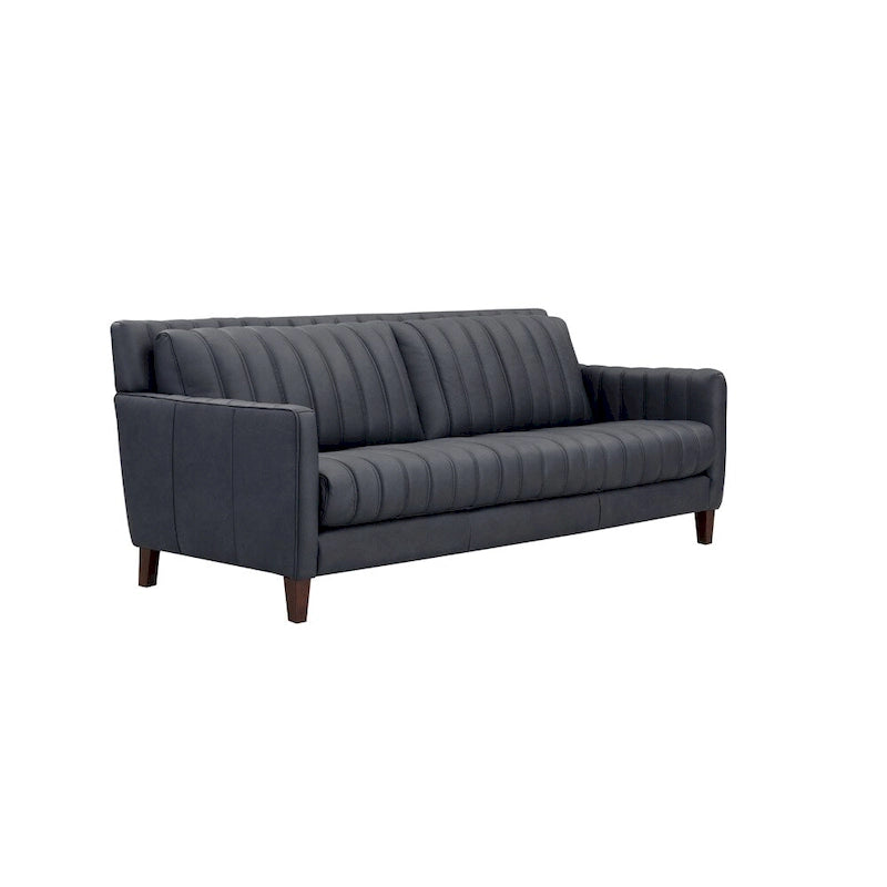 Hydeline Ennis Top Grain Leather Sofa and Chair Set - Sofa, Chair