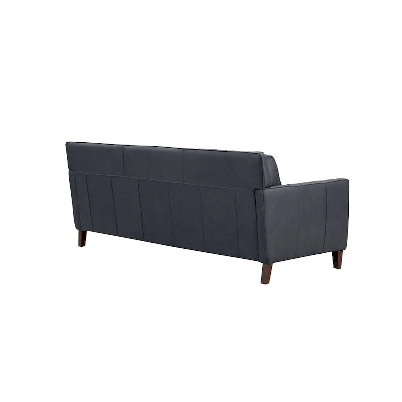 Hydeline Ennis Top Grain Leather Sofa and Chair Set - Sofa, Chair