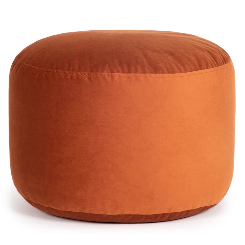 Belgique Velvety Indoor Pouf by Gouchee Home
