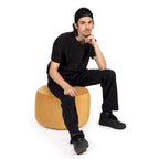 Belgique Velvety Indoor Pouf by Gouchee Home