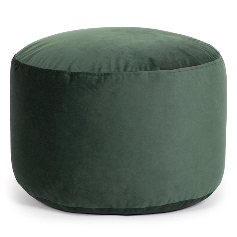 Belgique Velvety Indoor Pouf by Gouchee Home