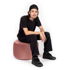 Belgique Velvety Indoor Pouf by Gouchee Home