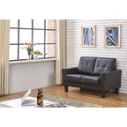 US Pride Furniture Feathery devil Modern Upholstered Loveseat