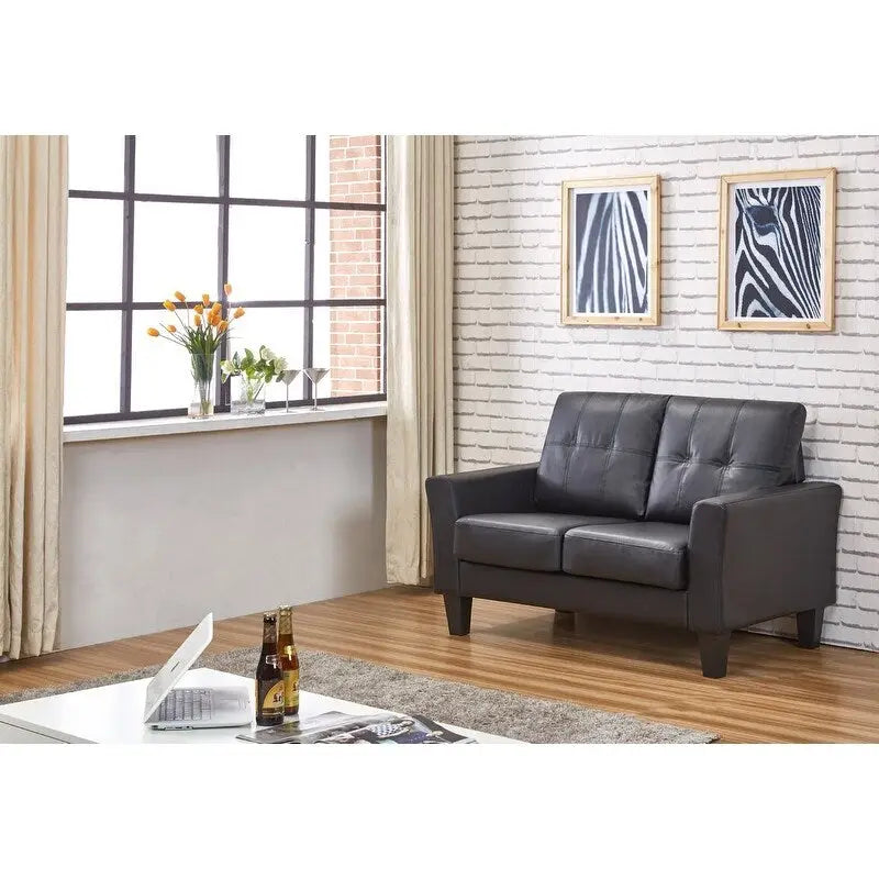 US Pride Furniture Feathery devil Modern Upholstered Loveseat