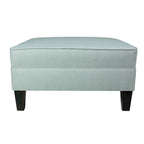 MJL Furniture Madison Squared Upholstered Welted Oversized Ottoman