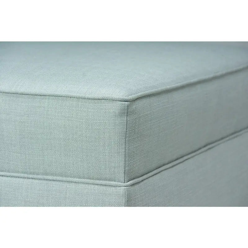 MJL Furniture Madison Squared Upholstered Welted Oversized Ottoman