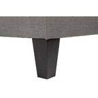 MJL Furniture Madison Squared Upholstered Welted Oversized Ottoman