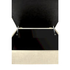 MJL Furniture Madison Squared Upholstered Welted Oversized Ottoman