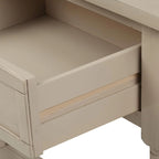 Modern Console Table with Two Drawers and Bottom Shelf