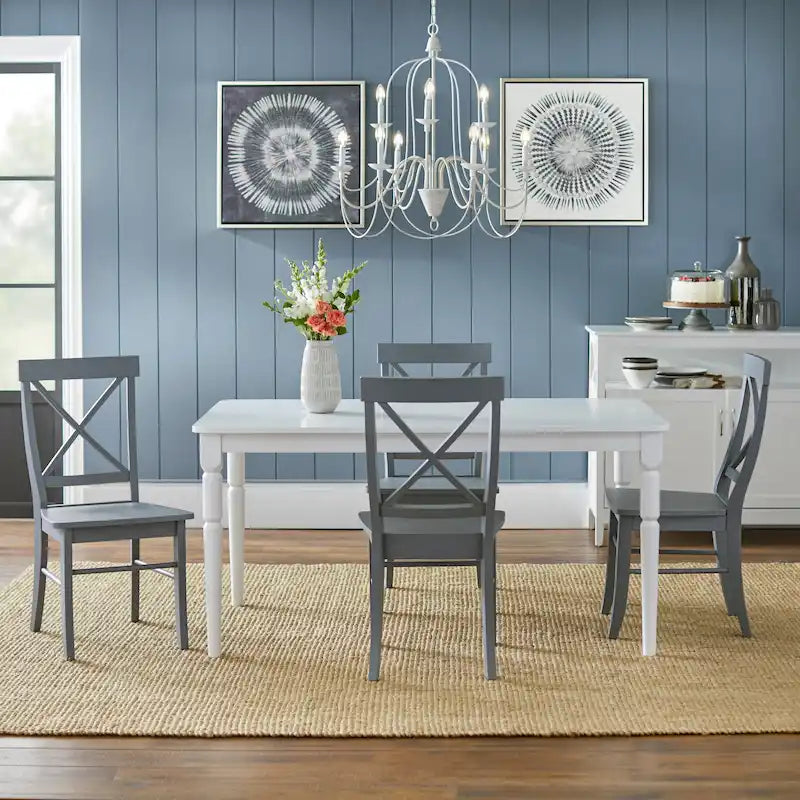 Simple Living 5-piece Albury Cross Back Dining Set