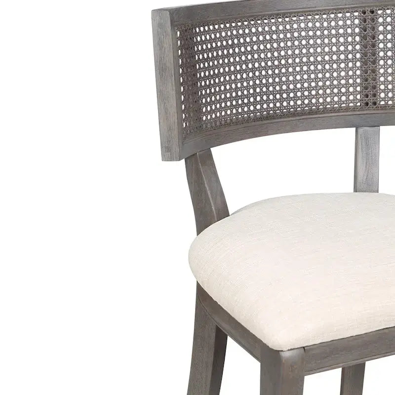 Berwil Wooden Cane Back Counter Height Chairs by Furniture of America