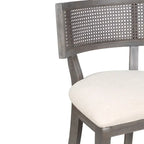 Berwil Wooden Cane Back Counter Height Chairs by Furniture of America