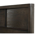 Roundhill Furniture Belani Wood Panel Bed Set, Bed, Dresser, Mirror, Two Nightstands, and Chest, Espresso