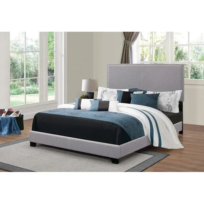 Boyd Transitional Fabric Upholstered Panel Bed