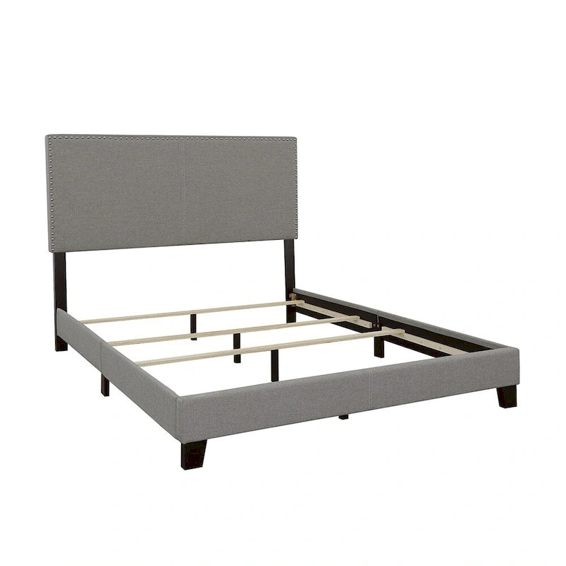 Boyd Transitional Fabric Upholstered Panel Bed