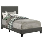 Boyd Transitional Fabric Upholstered Panel Bed
