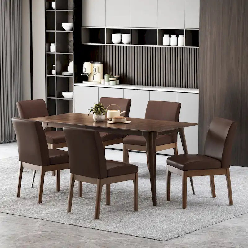 Kwame Upholstered Dining Chairs (Set of 6) by Christopher Knight Home