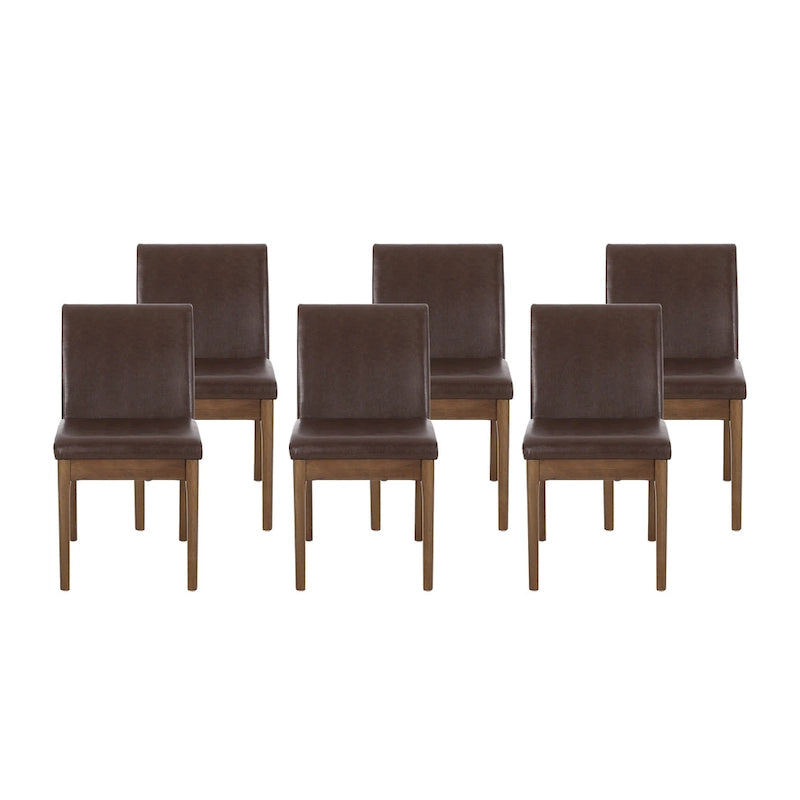 Kwame Upholstered Dining Chairs (Set of 6) by Christopher Knight Home