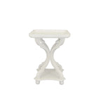 COZAYH Rustic Farmhouse Tray Top End Table