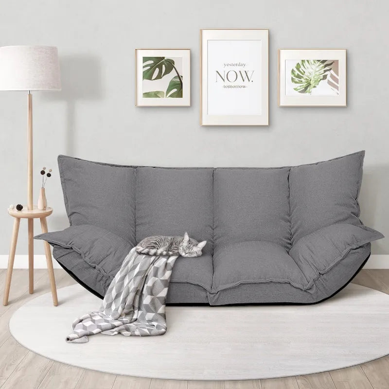 Modern Lazy Sofa Cute Futons Sets Comfortable Adjustable Sofa Bed