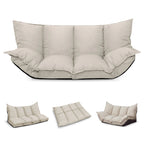 Modern Lazy Sofa Cute Futons Sets Comfortable Adjustable Sofa Bed