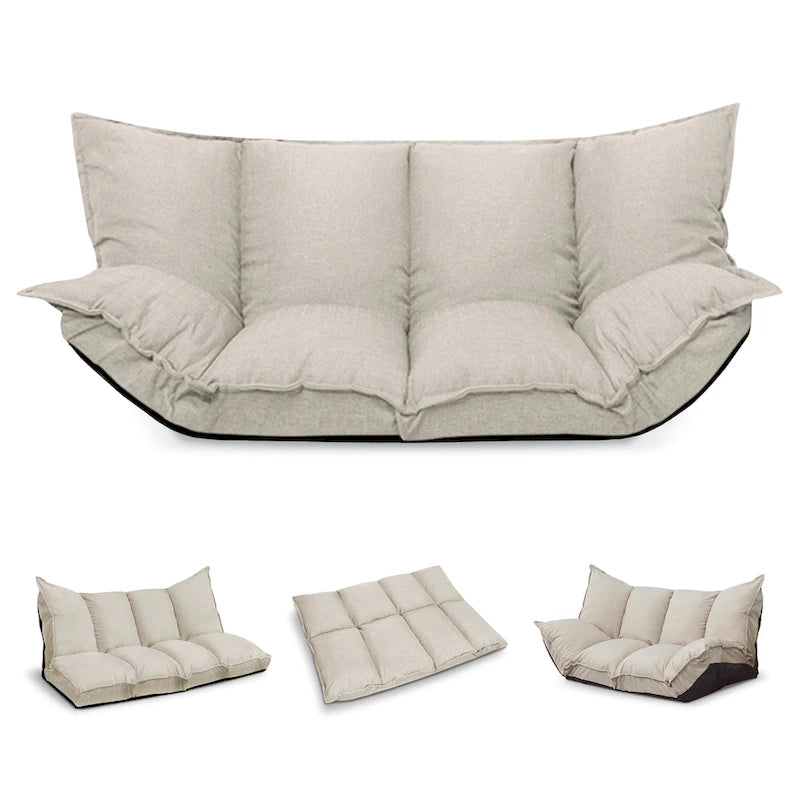 Modern Lazy Sofa Cute Futons Sets Comfortable Adjustable Sofa Bed