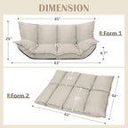 Modern Lazy Sofa Cute Futons Sets Comfortable Adjustable Sofa Bed