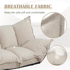 Modern Lazy Sofa Cute Futons Sets Comfortable Adjustable Sofa Bed