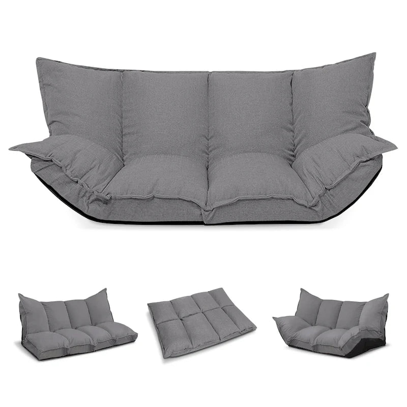 Modern Lazy Sofa Cute Futons Sets Comfortable Adjustable Sofa Bed