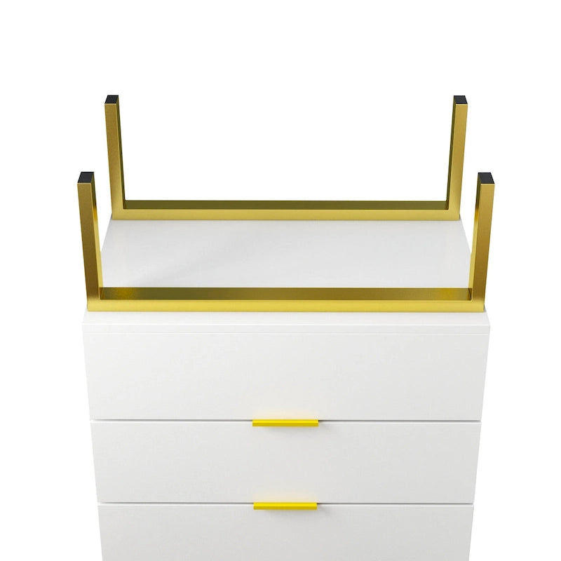 5 Drawer Dresser Storage Tower, Organizer Unit for Bedroom,Chest