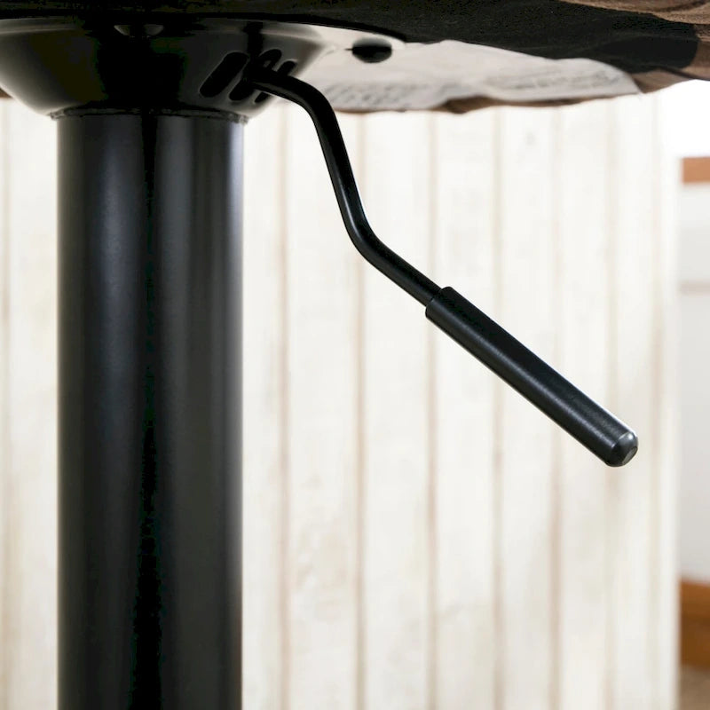 Retro Adjustable Swivel Barstool (Set of 2)