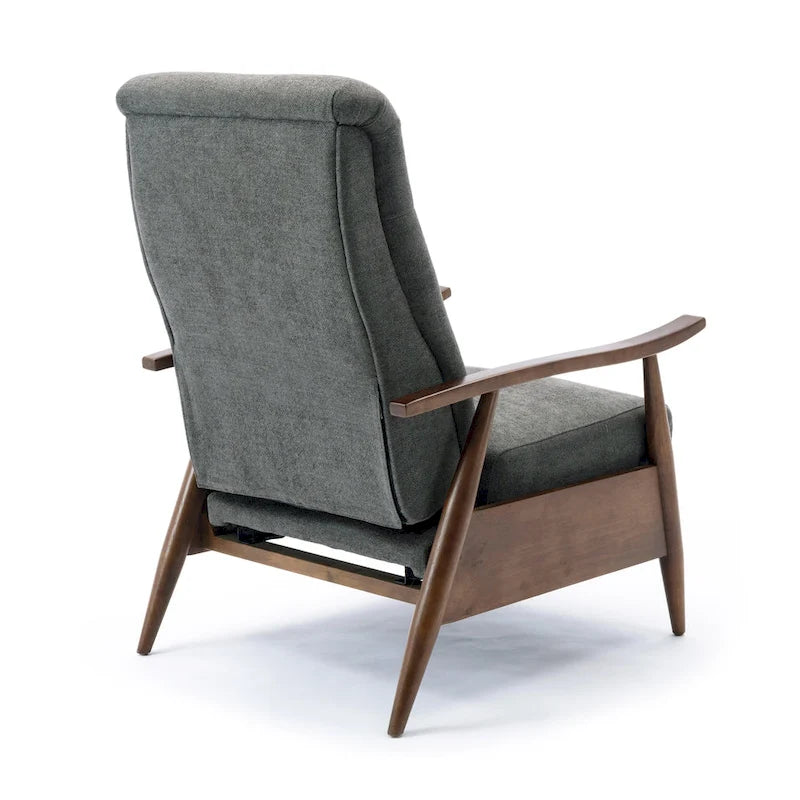 Sloan Wood Arm Push Back Recliner by Greyson Living