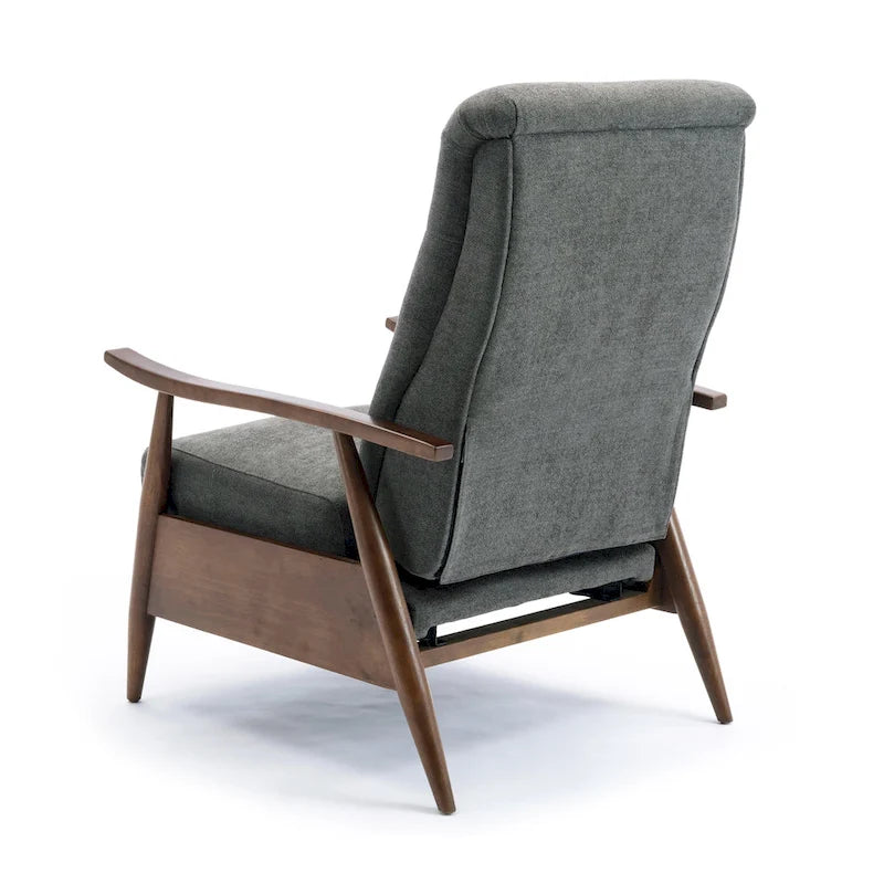 Sloan Wood Arm Push Back Recliner by Greyson Living
