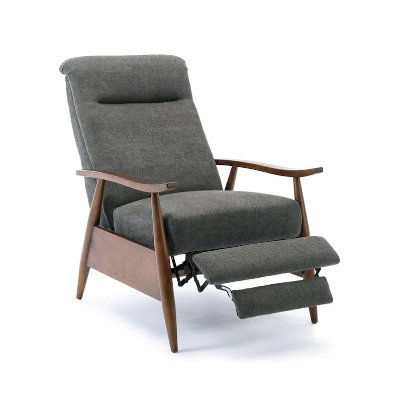 Sloan Wood Arm Push Back Recliner by Greyson Living