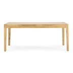 Beechgrove 72 Dining Table in Natural Brown by Kosas Home - 72Wx38Dx30H