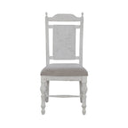 River Place Riverstone White 5 Piece Pedestal Table Set