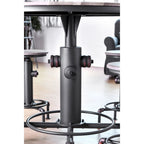 Furniture of America Cess Contemporary Black 45-inch Counter Height Table