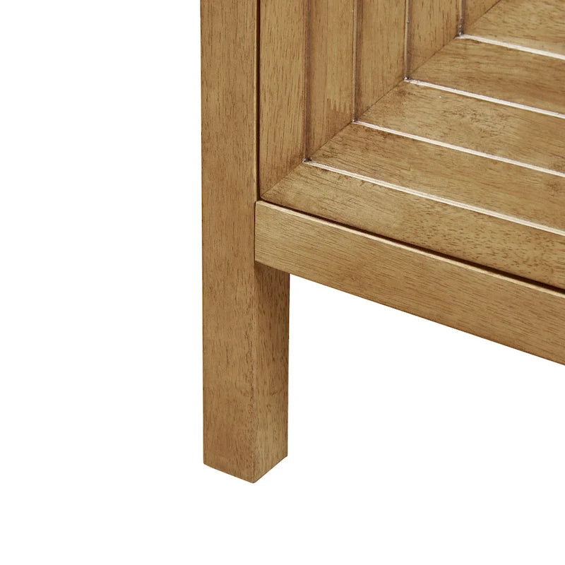 Madison Park Paige Geometric 2-Door Storage Cabinet with Adjustable Shelves