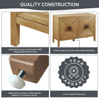 Madison Park Paige Geometric 2-Door Storage Cabinet with Adjustable Shelves