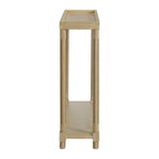 New Ridge Home Goods Harrison Narrow Side Tables, Set of 2, Distressed Oak