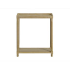 New Ridge Home Goods Harrison Narrow Side Tables, Set of 2, Distressed Oak