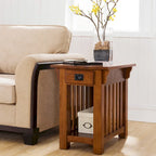 Leick Home Mission Impeccable End Table with Drawer