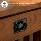 Leick Home Mission Impeccable End Table with Drawer