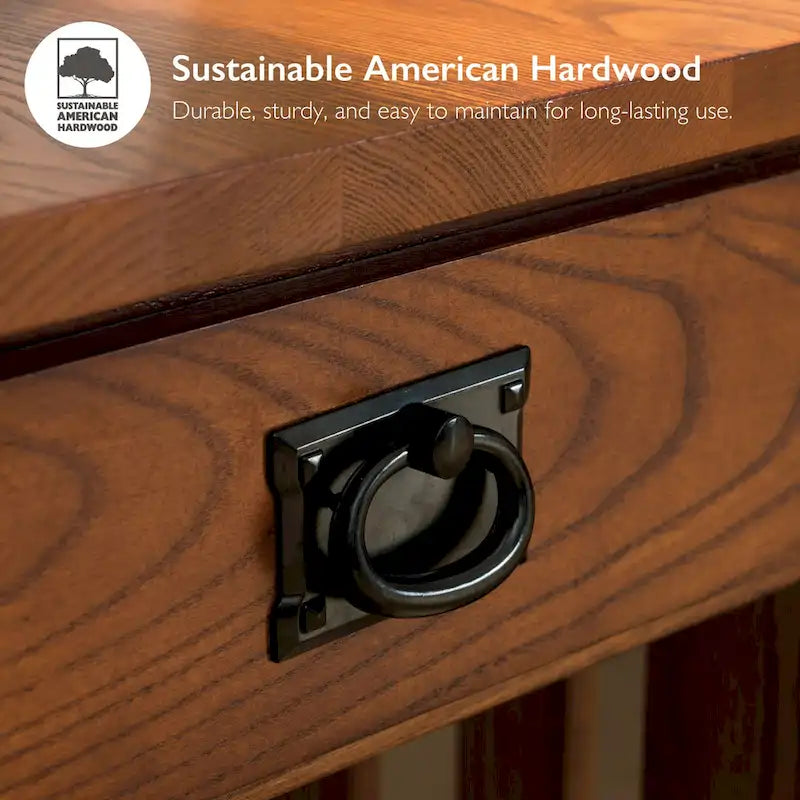 Leick Home Mission Impeccable End Table with Drawer