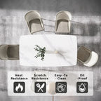 71 Modern Rectangular Sintered Stone Dining Table